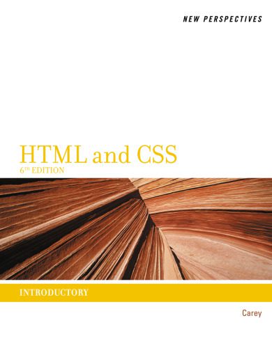 دانلود نسخه کامل کتاب New Perspectives on HTML and CSS: Introductory