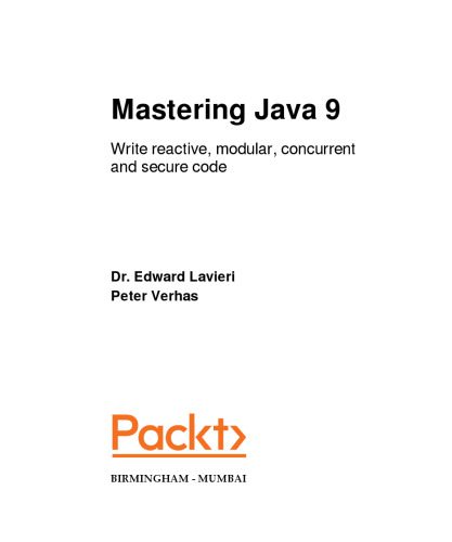 دانلود نسخه کامل کتاب Mastering Java 9