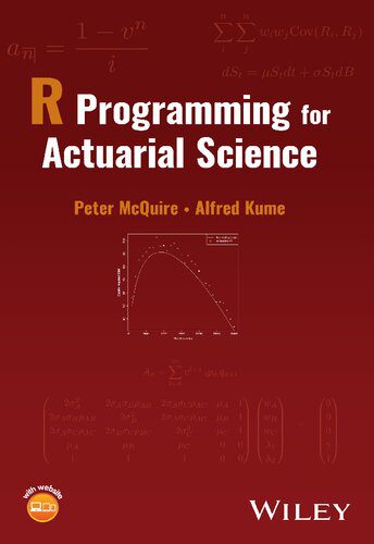 دانلود نسخه کامل کتاب R Programming for Actuarial Science