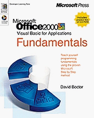 دانلود نسخه کامل کتاب Microsoft Office 2000: Visual Basic for Applications Fundamentals