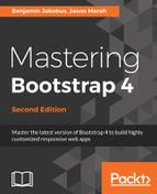 دانلود نسخه کامل کتاب Mastering Bootstrap 4