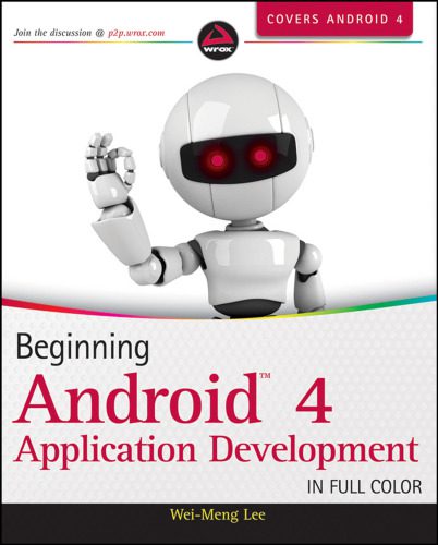 دانلود نسخه کامل کتاب Beginning Android 4 Application Development