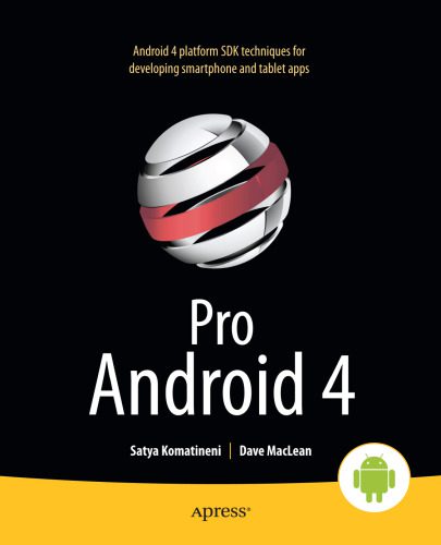 دانلود نسخه کامل کتاب Pro Android 4