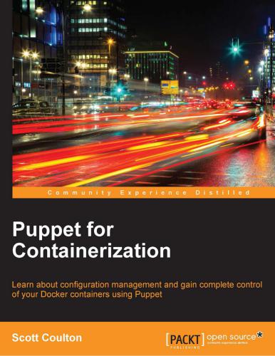 دانلود نسخه کامل کتاب Puppet for Containerization