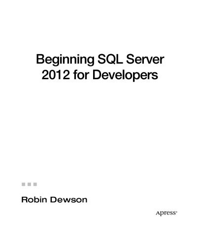 دانلود نسخه کامل کتاب Beginning SQL Server 2012 for Developers