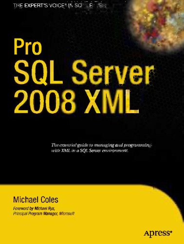 دانلود نسخه کامل کتاب Pro SQL Server 2008 XML