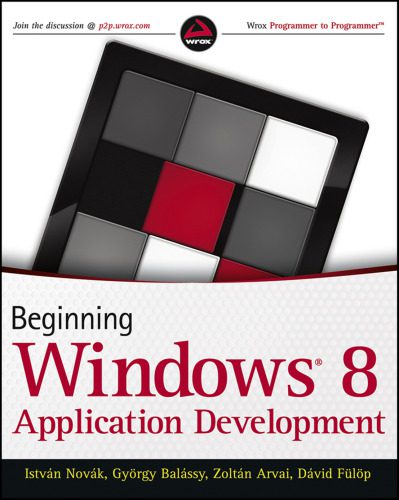 دانلود نسخه کامل کتاب Beginning Windows 8 Application Development