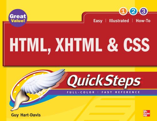 دانلود نسخه کامل کتاب HTML, XHTML & CSS QuickSteps