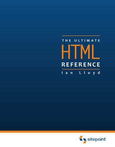 دانلود نسخه کامل کتاب The Ultimate HTML Reference