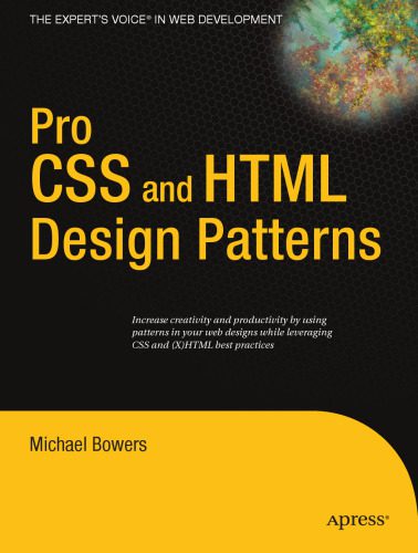 دانلود نسخه کامل کتاب Pro CSS and HTML Design Patterns
