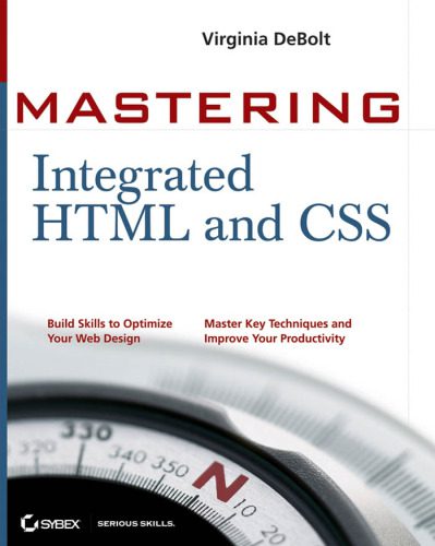 دانلود نسخه کامل کتاب Mastering Integrated HTML and CSS