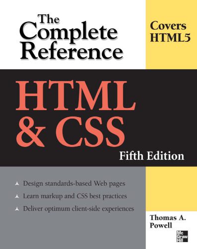 دانلود کتاب HTML & CSS: The Complete Reference – HTML و CSS: مرجع کامل