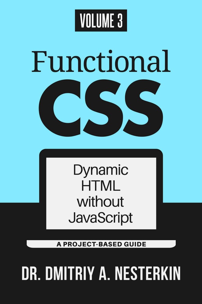 دانلود نسخه کامل کتاب Functional CSS: Dynamic HTML without JavaScript