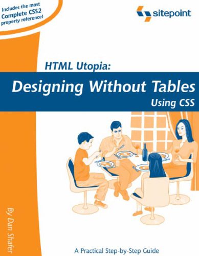 دانلود نسخه کامل کتاب HTML Utopia: Designing Without Tables Using CSS