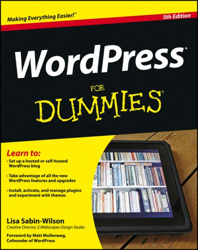 دانلود نسخه کامل کتاب WordPress for dummies