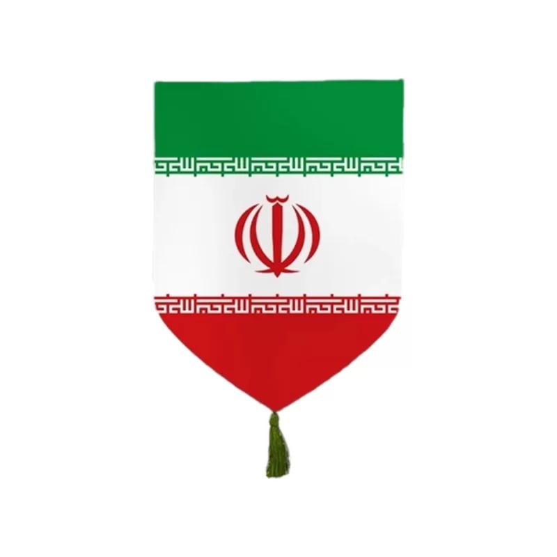بیرق مخمل طرح پرچم ایران