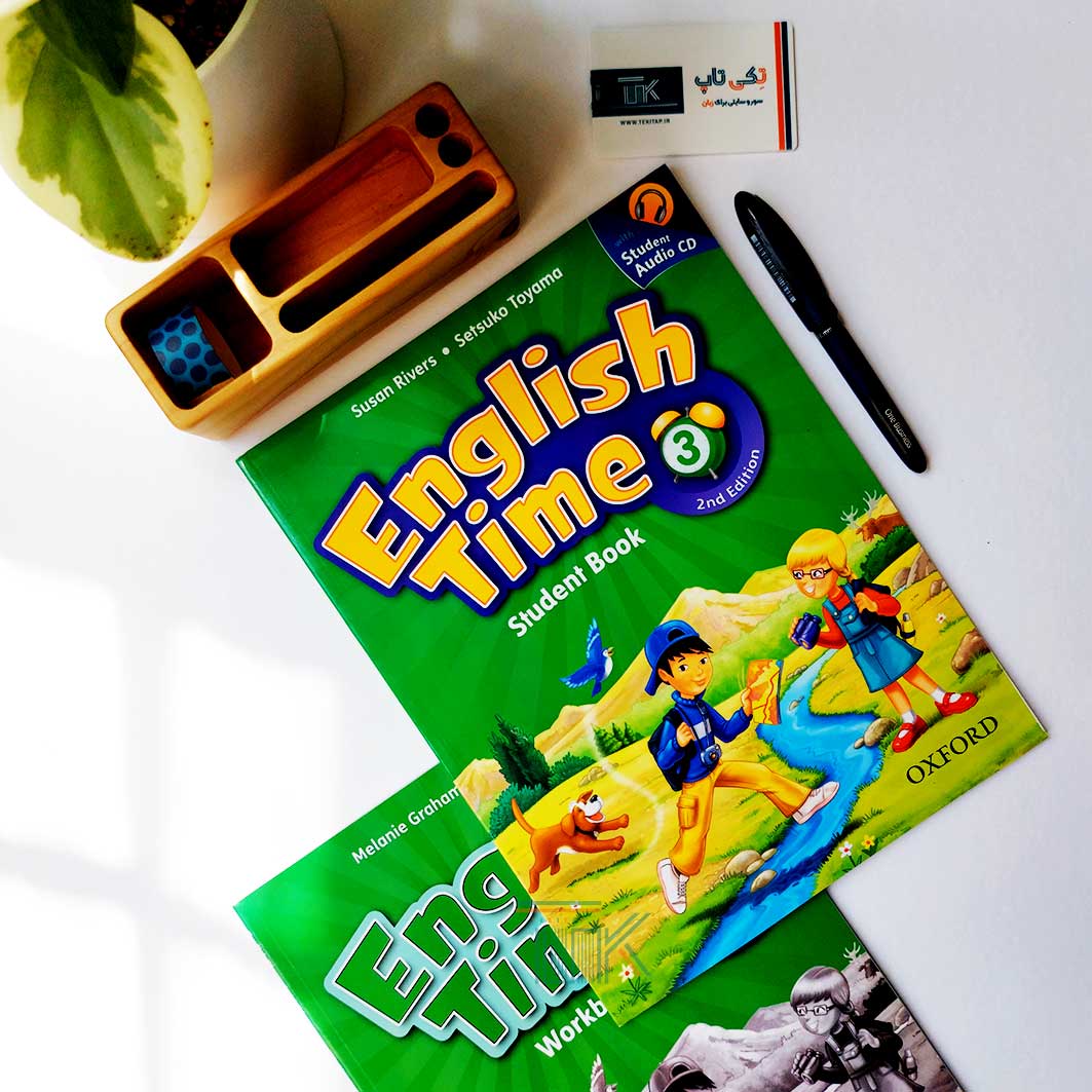 English Time 3 (SB+WB+Audio) 2nd Edition | کتاب انگلیش تایم 3 ویرایش دوم