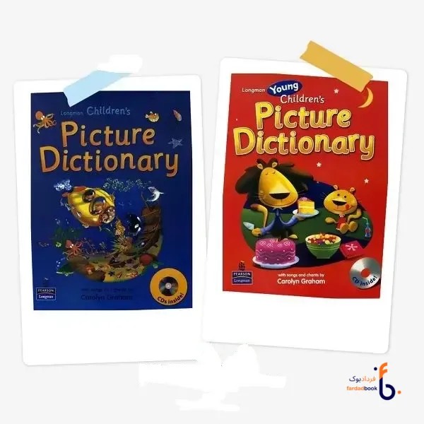 مجموعه دو جلدی Longman Children’s Picture Dictionary