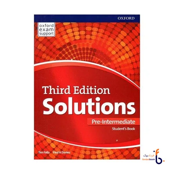 کتاب Solutions Pre-Intermediate ویرایش سوم