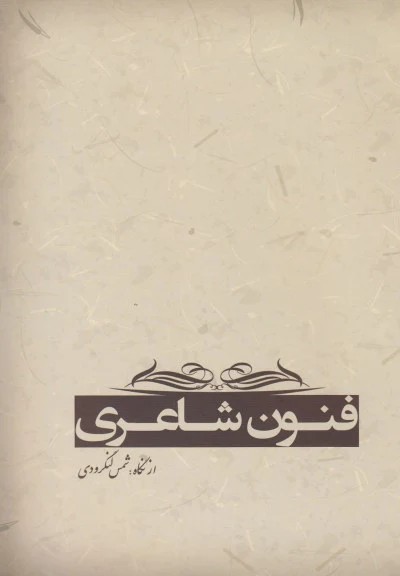 فنون شاعری(از نگاه شمس لنگرودی)اثر شمس لنگرودی