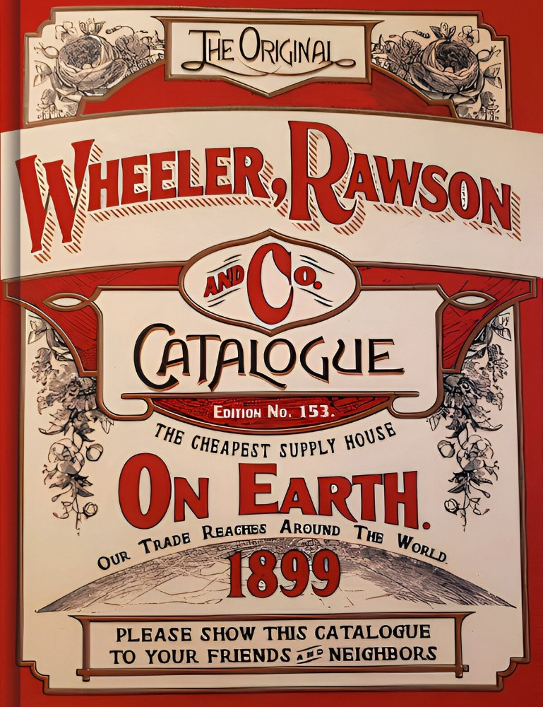 کتاب Wheeler, Rawson and Co. Catalogue (کاتالوگ بازی رد دد نسخه ی 284 صفحه ای کامل)