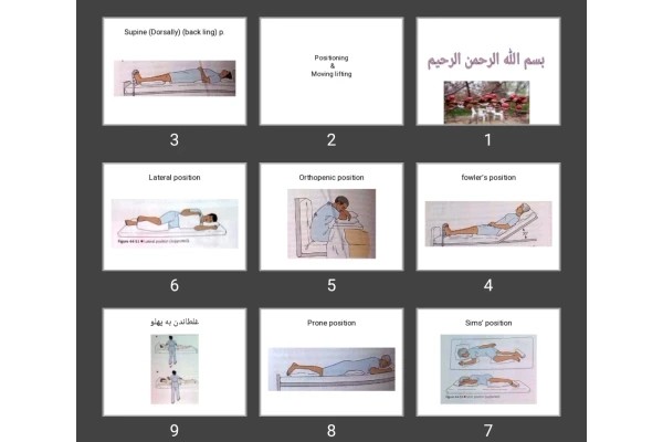 پاورپوینت Positioning &amp; Moving lifting
