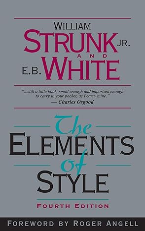 The Elements of Style 4th