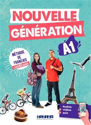 Nouvelle Generation A1 Livre + Cahier (سیاه سفید)