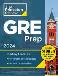 Princeton Review GRE Prep 2024