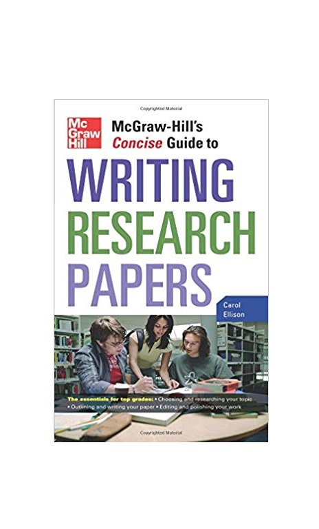 McGraw Hills Concise Guide to Writing Research Papers خرید کتاب زبان
