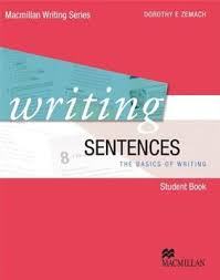 Writing Sentences Student Book