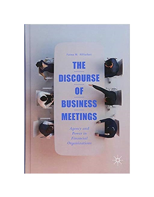 The Discourse of Business Meetings خرید کتاب زبان