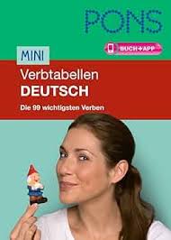 PONS Mini Verbtabellen Deutsch