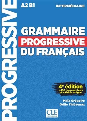Grammaire Progressive Du Francais A2.B1 (رنگی)