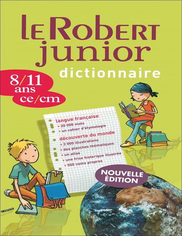 کتاب لی روبرت جونیور دیکشنری Le Robert Junior Dictionary