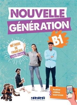 Nouvelle Generation B1 Livre + Cahier (رنگی)