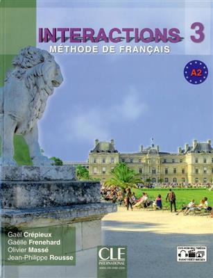 Interactions 3 – Niveau A2 – Livre – cahier
