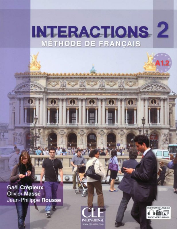 Interactions 2 – Niveau A1.2 livre-cahier