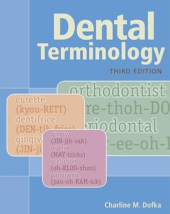 Dental Terminology 3rd