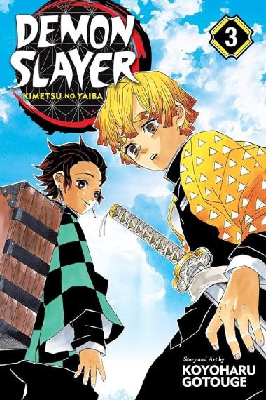 Comic manga) Demon Slayer 3)