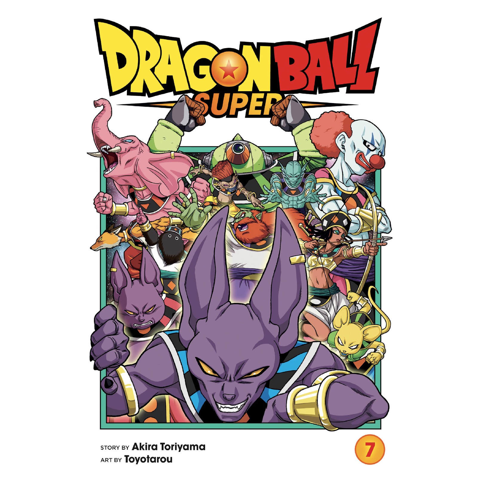مانگا دراگون بال سوپر 7 Dragon Ball Super
