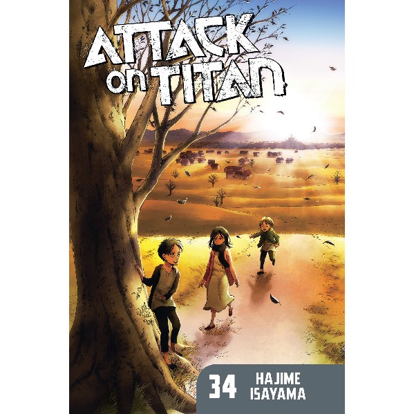 مانگا حمله به تایتانها جلد 34 Attack on Titan
