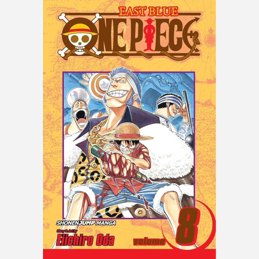 مانگا وان پیس One Piece 8 انگلیسی و فارسی