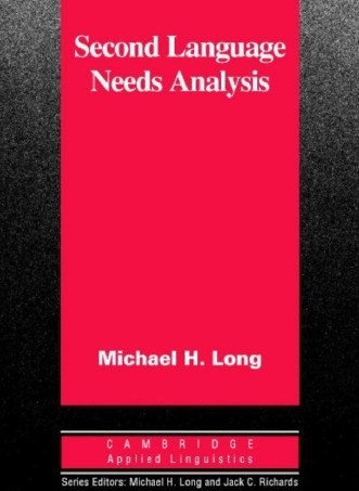 Second Language Needs Analysis (Cambridge Applied Linguistics)