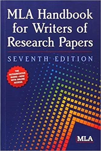 MLA Handbook for Writers of Research Papers