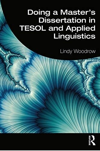 Doing a Masters Dissertation in TESOL and Applied Linguistics