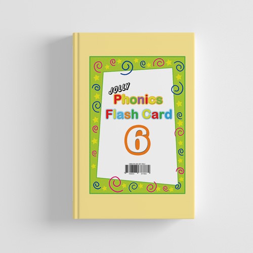 Jolly Phonics 6 Flash Cards (فلش کارت)