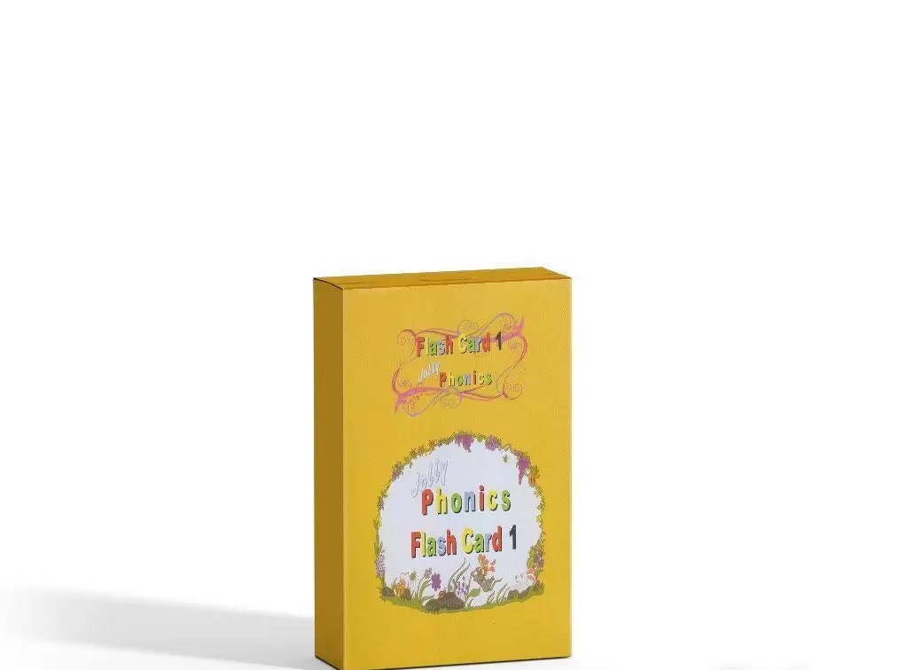 Jolly Phonics 1 Flash Cards (فلش کارت)