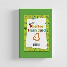 Jolly Phonics 4 Flash Cards (فلش کارت)