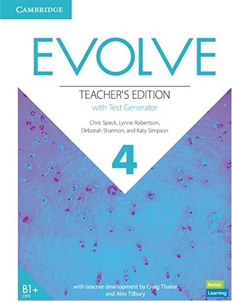 Evolve Level 4 Teacher’s Edition